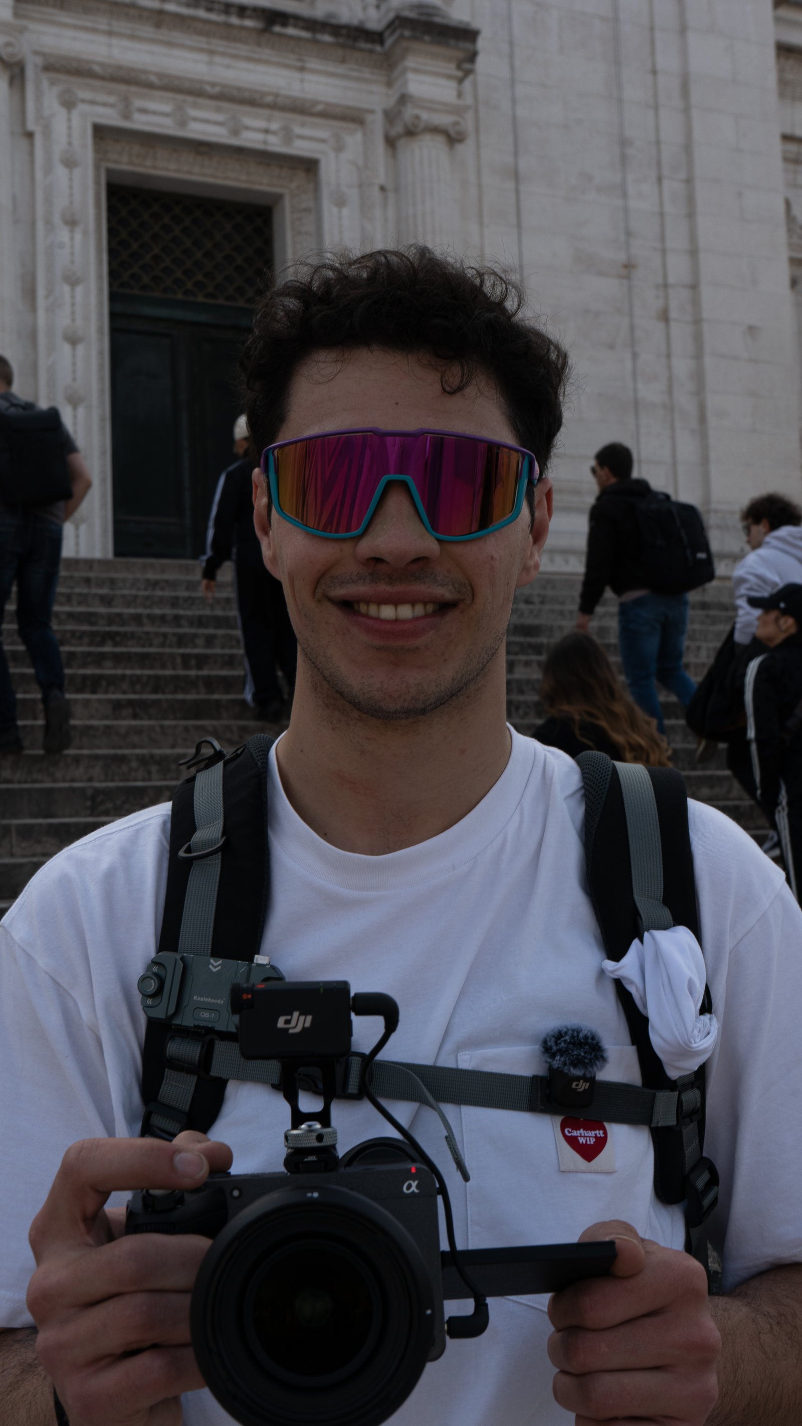 Kevin Taddei al lavoro